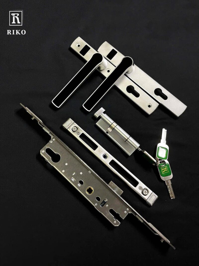 Bộ Khoá Đa Điểm RK-CNC Bạc và Champagne