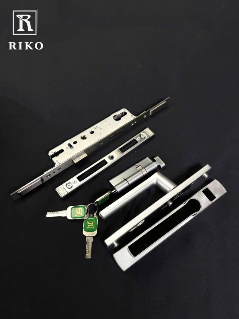 Bộ Khoá Đa Điểm RK-CNC Bạc và Champagne