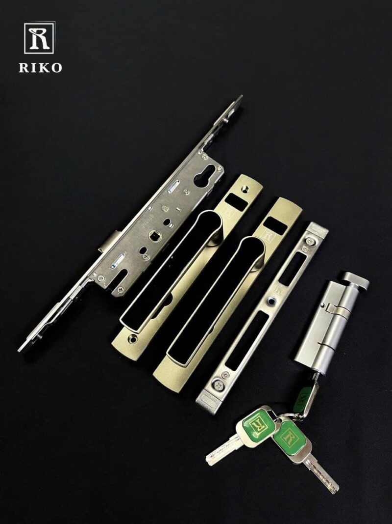 Bộ Khoá Đa Điểm RK-CNC Bạc và Champagne