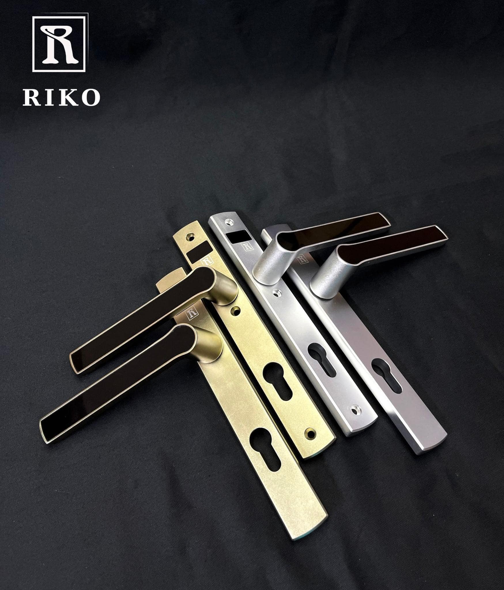 Tay Cửa Đi RKDL-CNC Bạc và Champagne