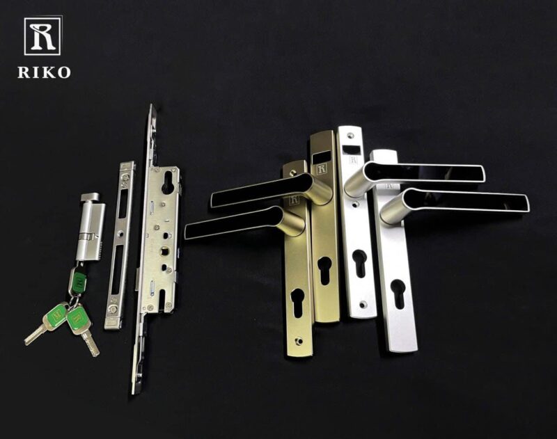 Bộ Khoá Đa Điểm RK-CNC Bạc và Champagne