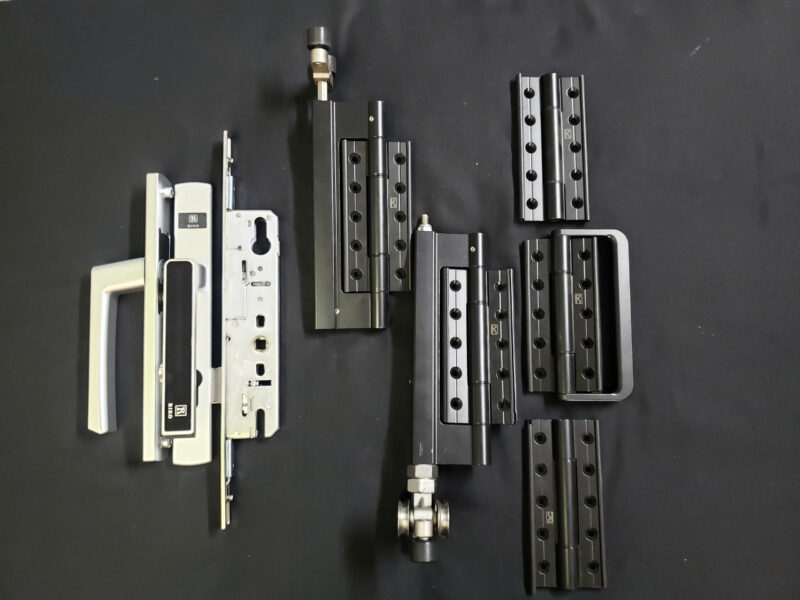 Bộ phụ kiện cửa xếp trượt hệ 80