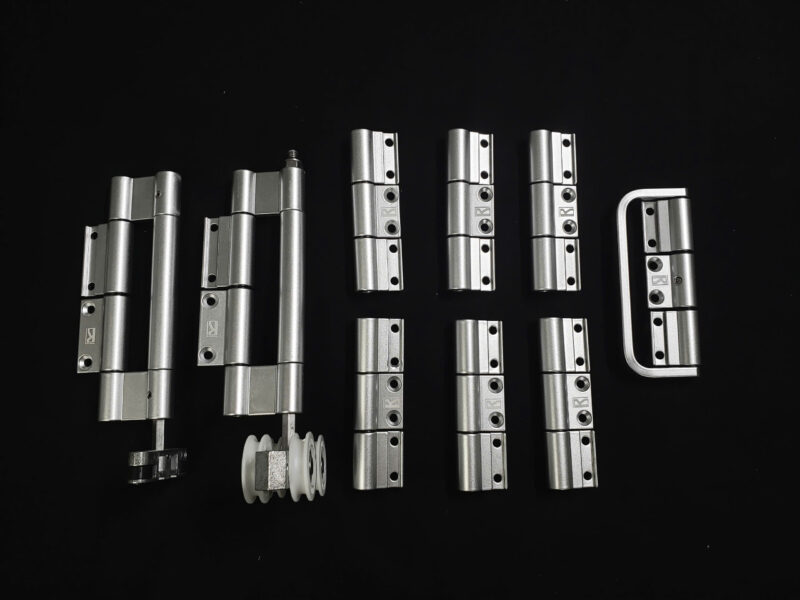 Bộ phụ kiện cửa cửa xếp trượt hệ 63