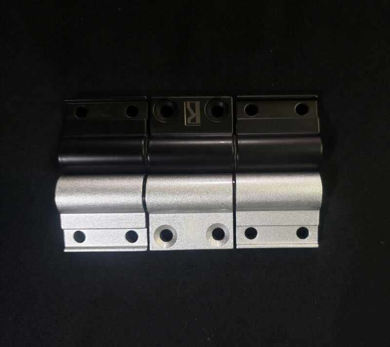 Bản lề biên xếp trượt hệ 63 PH-1150 ( Bạc- Đen)