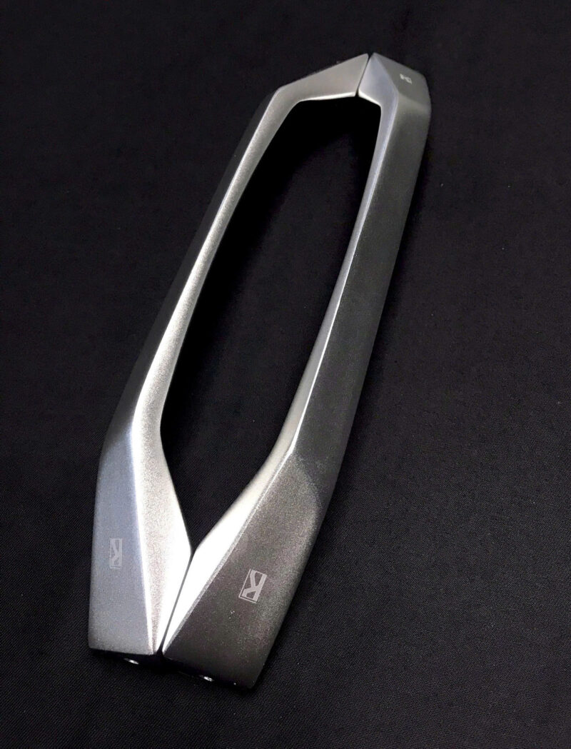 Tay cửa lùa 400mm Anodized RKDL-M065( Bạc)