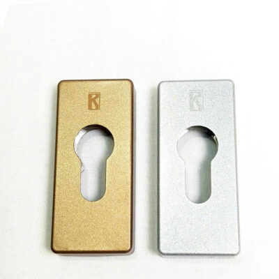 Mặt Ốp Khóa Cửa Lùa CNC - Anodized (Bạc- Champange- Đen- Vàng) PJ-019F