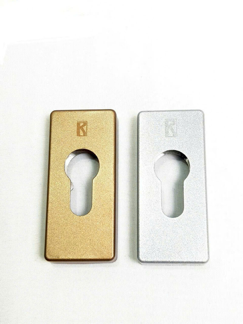 Mặt Ốp Khóa Cửa Lùa CNC - Anodized (Bạc- Champange- Đen- Vàng) PJ-019F