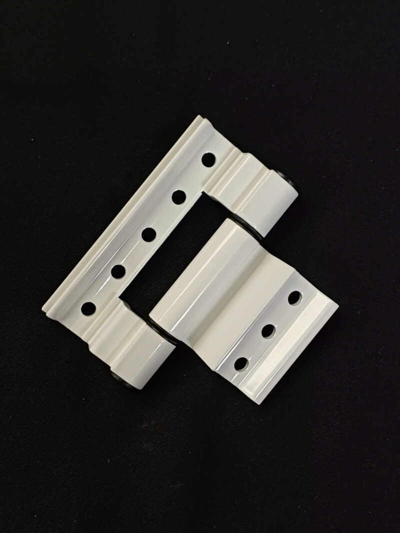 Bản Lề 1D Rãnh C PH-1308 PVDF (Trắng,Đen)